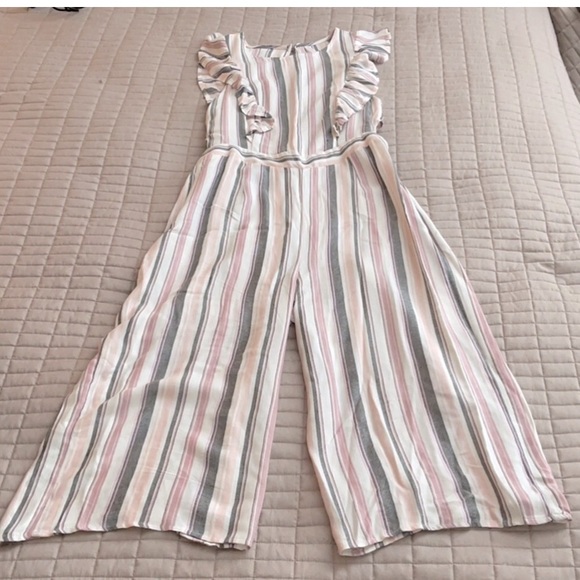 Stripe sleeveless romper - Picture 6 of 6